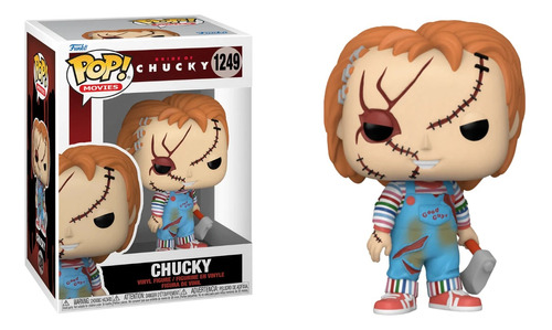 Funko Pop! 1249 Chucky + Hacha Cara Rota Child's Play Terror