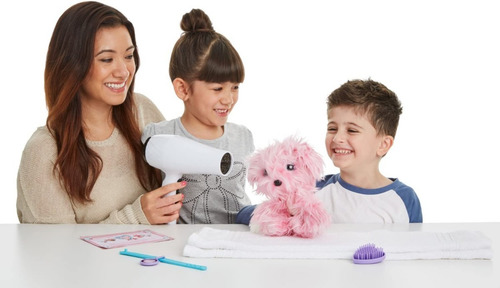 Imagen 2 de 7 de Scruff-a-luvs Little Live Pets Peluche Niña Mascota - Rosa