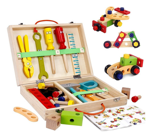 Tonze Juego De Herramientas Montessori Para Niños Y Niñas