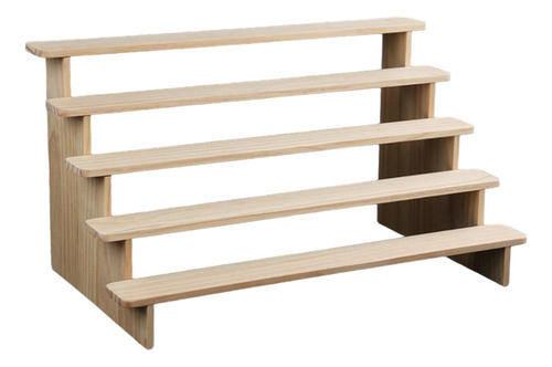 Expositor De Madera, Escalera De 5 Niveles Xl