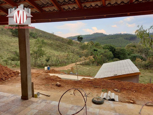 Imagem 14 de 24 de Linda Chácara Com 02 Dormitórios, Piscina, Edícula Gourmet E Lago, À Venda, 5000 M² Por R$ 450.000 - Pedra Bela - Pedra Bela/sp - Ch0789