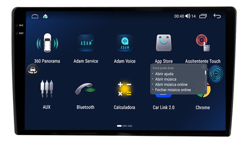 Multimidia Universal 9p Aikon Proton G3 8gb 128gb Carplay