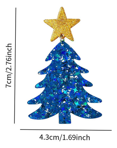 S 4 Pendientes Colgantes De Navidad, Pendientes Colgantes,