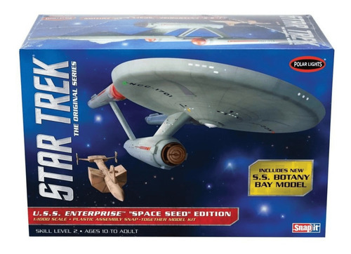 Plastimodelo Star Trek U S S Enterprise Space Seed 1:1000