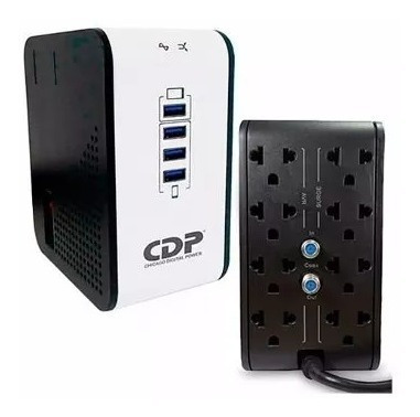 Regulador Voltaje Cdp 1000va/400w, 8 Salidas-r2cu-avr1008