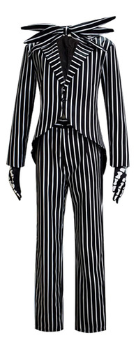 Disfraz De Jack Skellington Para Adulto, Disfraz De Hallowee