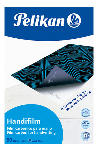 Papel Carbonico Pelikan Handifilm Oficio X 50 Hojas