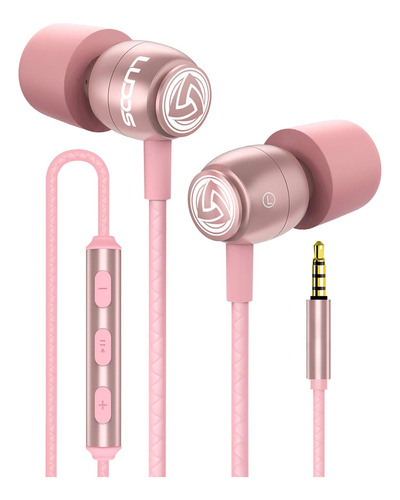 Auriculares Ludos Clamor In Ear Rosas