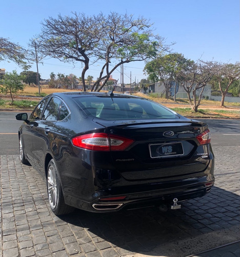 Imagem 3 de 8 de Ford Fusion Titanium 2.0 Preto 2014