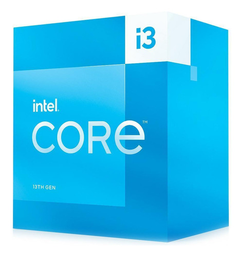 Processador Intel Core I3-13100 3.4ghz Lga 1700 Ddr4 E Ddr5