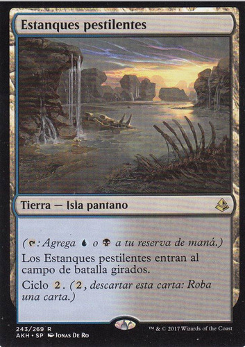 Carta Magic Estanques Pestilentes