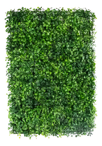 10 Piezas Muro Verde Follaje Artificial Sintentico 60x40 Cms