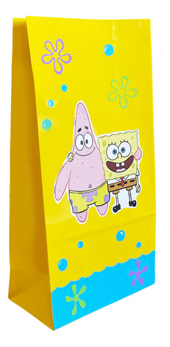 Bolsita Souvenir Bob Esponja Golosinas Sobre