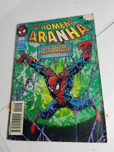 Gibi Hq Homem Aranha N° 155 Editora Abril Raro De 1996 (Usado)