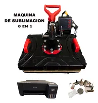 Comprar Plancha De Sublimacion 8en1 Heat Press+impresora Usada 29x38