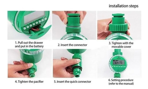 Temporizador Y Controlador Electrónico Para Riego - Timer