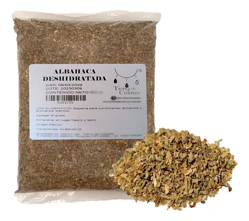 comprar Albahaca Deshidratada 1 Kg Especia Seca Basil Albacar