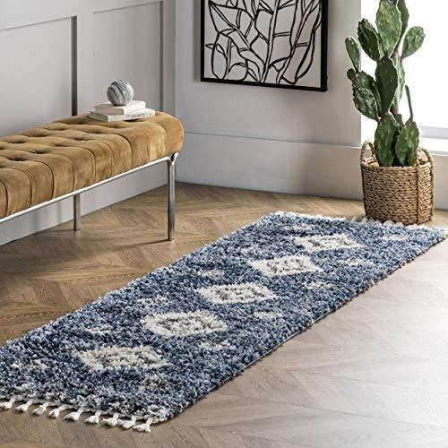 Alfombra De Corredor Nuloom Rogue Modern Shag, 2 '6  X 8', A