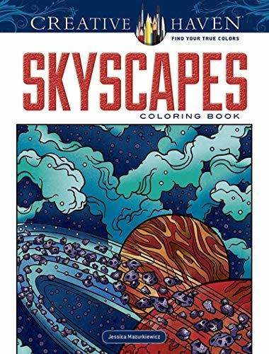 Book : Creative Haven Skyscapes Coloring Book (creative...