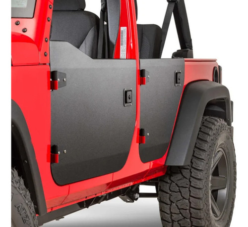 Kit De 4 Puertas De Aluminio Para Jeep Jk 2007 Al 2018