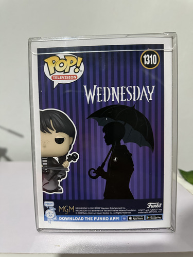 Funko Pop Merlina Wednesday Addams Con Cello #1310 (Usado)