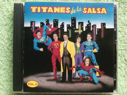 Eam Cd Titanes De La Salsa 2 Max Torres Paquito Eddie Pabon