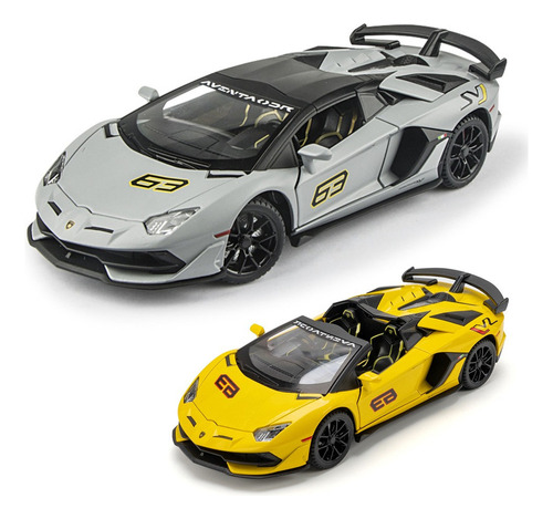 Lamborghini Aventador Svj63 Miniautos Adornos Coleccion