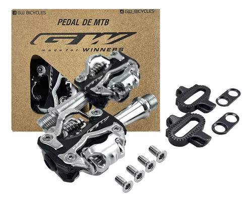 Pedales Automaticos Mtb Slp P10 C/calas Compatible Shimano