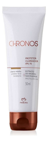 Natura Chronos Protetor Solar Fps70 50ml - Todos Os Tipos Todo Tipo De Pele