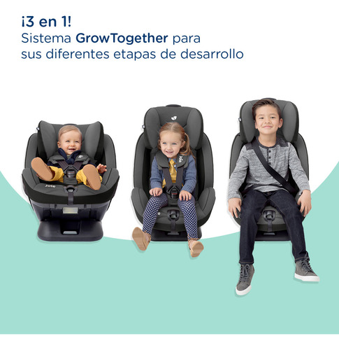 Joie FX Stages autoasiento bebe silla portabebe niño carro Slate