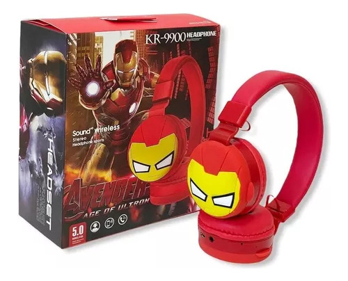 Audifonos Inalambricos Iron Man Kr-9900