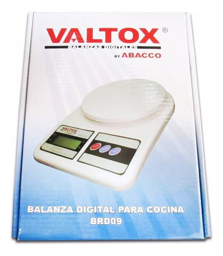 Balanza Gramera Digital Para Reposteria 1gr A 7kg Valtox