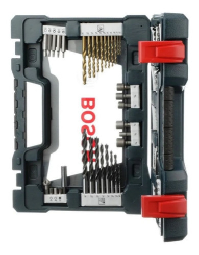 Imagen 4 de 10 de Set Brocas Puntas Bosch Para Madera Metal Concreto 91 Piezas