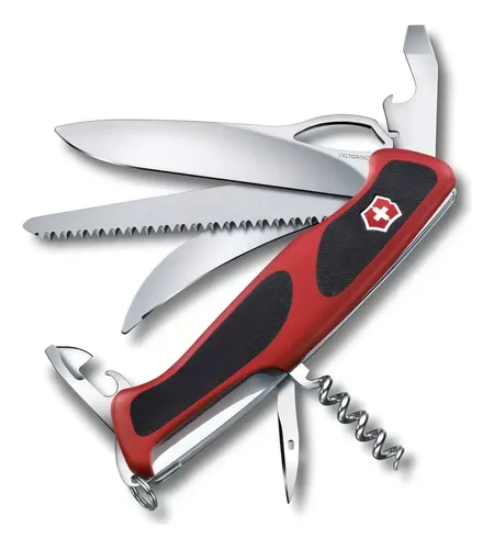 Canivete Victorinox Ranger Grip 57 Hunter 13f 0.9583.mc C Vermelho