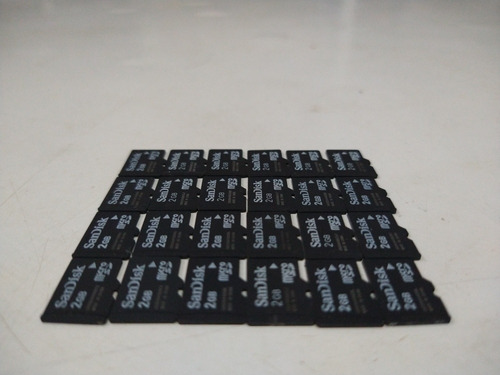 Micro Sd Sandisk - 2 Gb - 24 Unidades