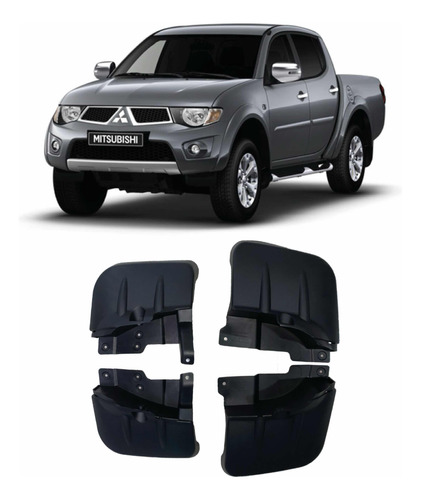 Loderas Mitsubishi L200 2016-2019 Kit De 4 Piezas