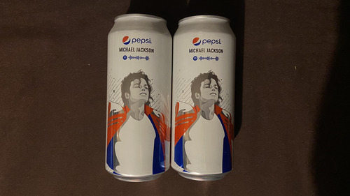 Michael Jackson Latas Pepsi (Usado)