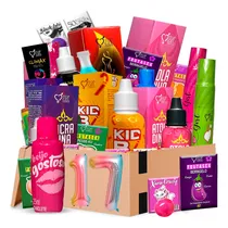 Comprar Lubrificantes Kit 17 Tipos Açoes Prazer Completo Casal Top