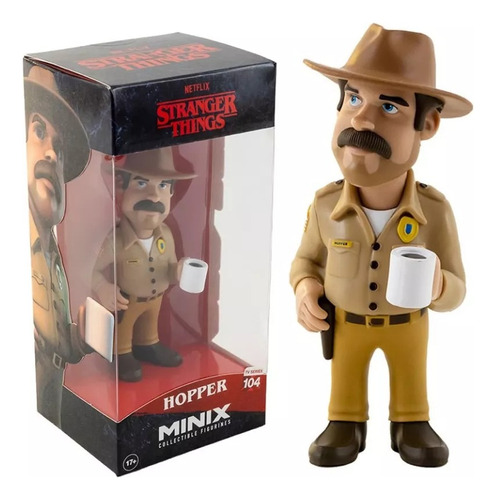 Stranger Things Hopper 12 Cm Minix Netflix