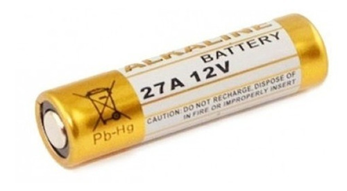 Pila Alcalina 27a 12v Para Control Puerta Electrica