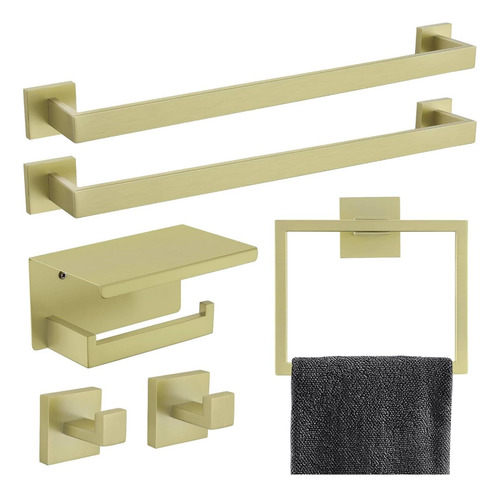 Juego De Hardware De Baño De 6 Piezas De 6 Piezas Juego De B