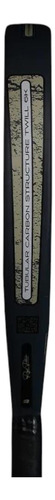 Paleta Royal Padel Japan Fiber 2025 Carbon Twill 6k Rugosa Gris/rojo