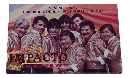 Grupo Impacto De Montemorelos Veneno Tape Cassette 1989 Bmg