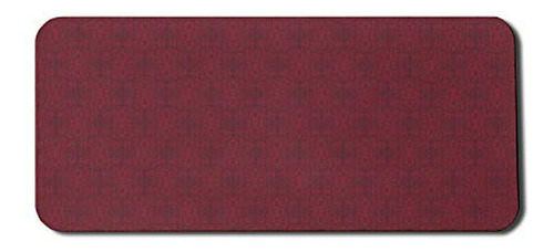 Pad Mouse - Burgundy Computer Mouse Pad, Intricate Spring Mo