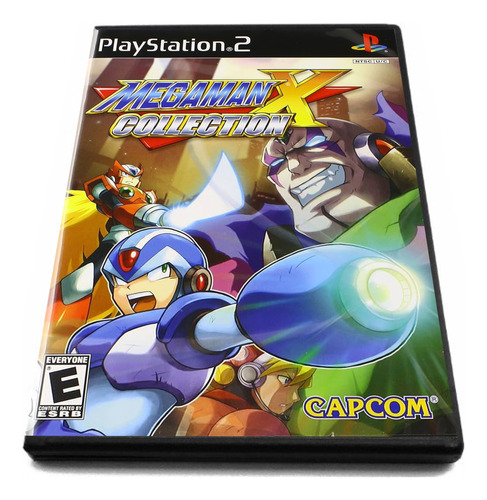 Juego Para Ps2 - Mega Man X Collection En Dvd