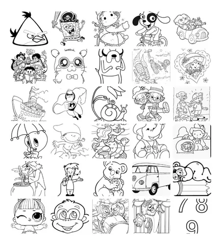 Desenhos para pintura 50 imagens para imprimir