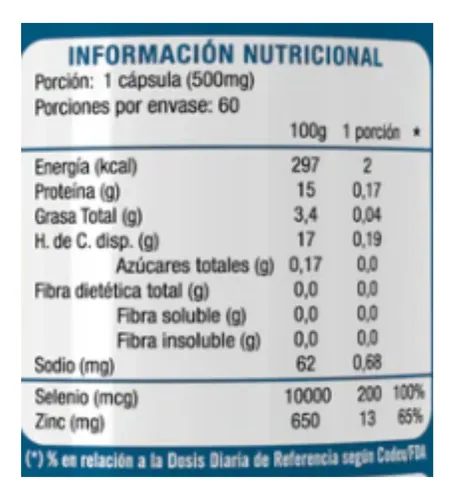 2 Selenio 200mcg X 60 Cap Veganas Extremo Sur