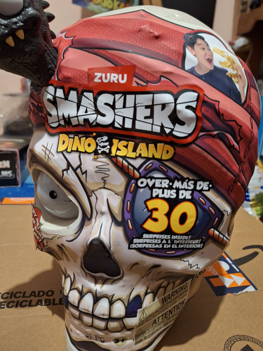 Zuru Smashers Dino Island Cráneo Gigante T-rex