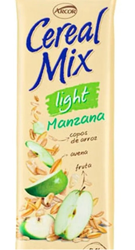 Cereal Mix Light Manzana X 20 Floresta