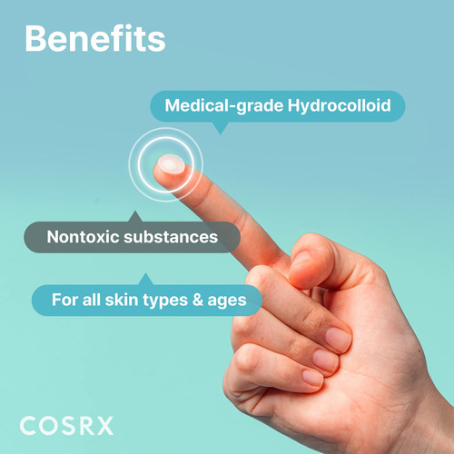 Cosrx Parche Hidrocoloide 96 Piezas Para Acné Y Granitos